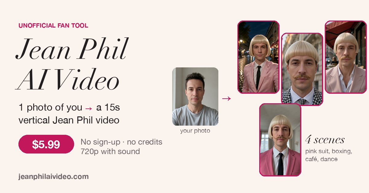 Jean Phil AI Video screenshot